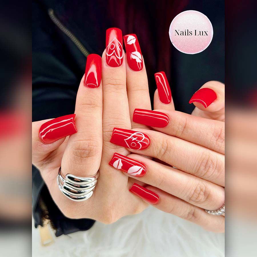 Valentine Nails